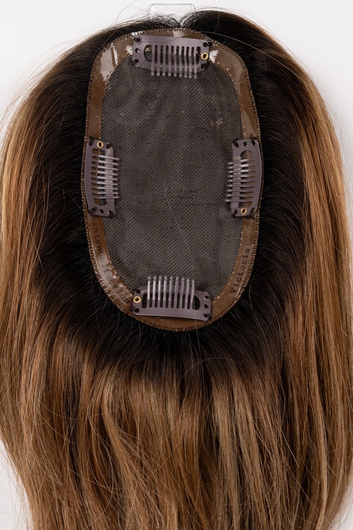 "Cinnamon Ganache" 12-16" Light Volume Topper