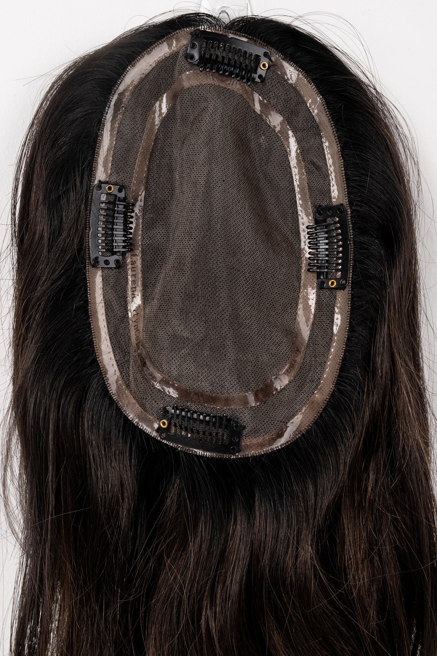 "Warm Vanilla Bean" 12-18" Full Volume Topper