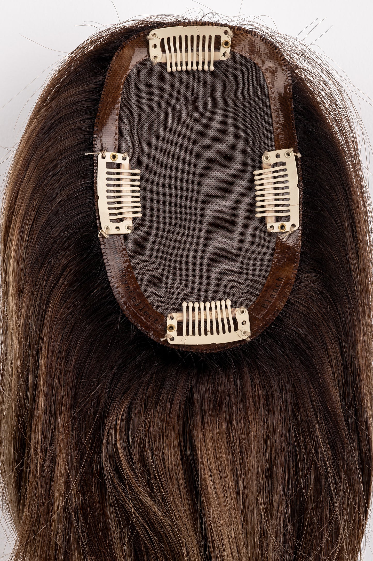 "Apricot Honey" 12-16" Light Volume Topper