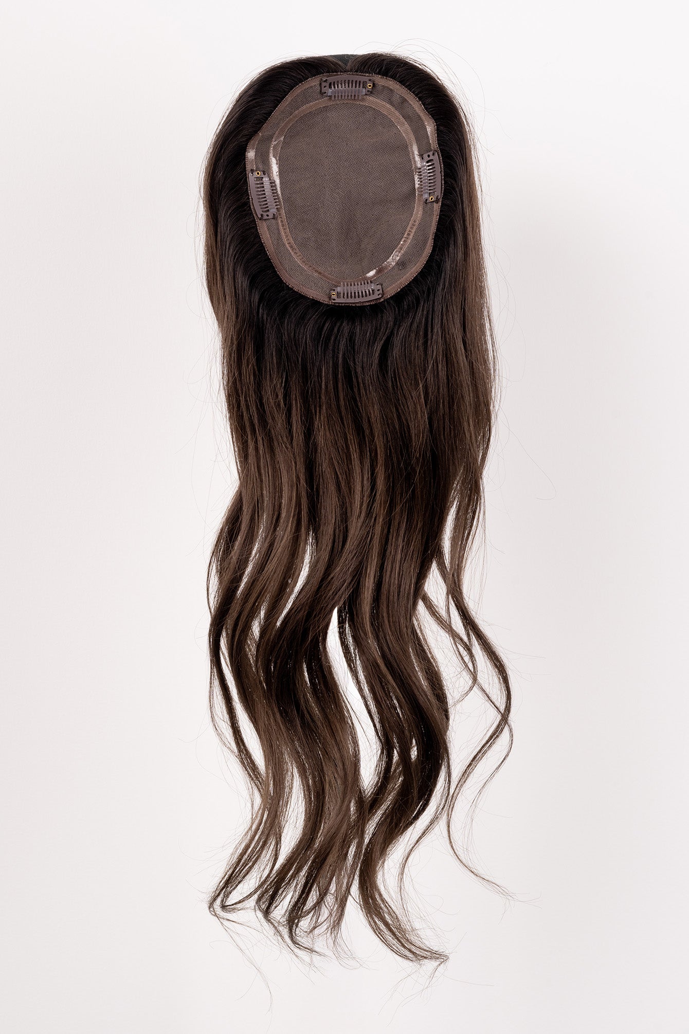 "Mocha" 12-18" Full Volume Topper