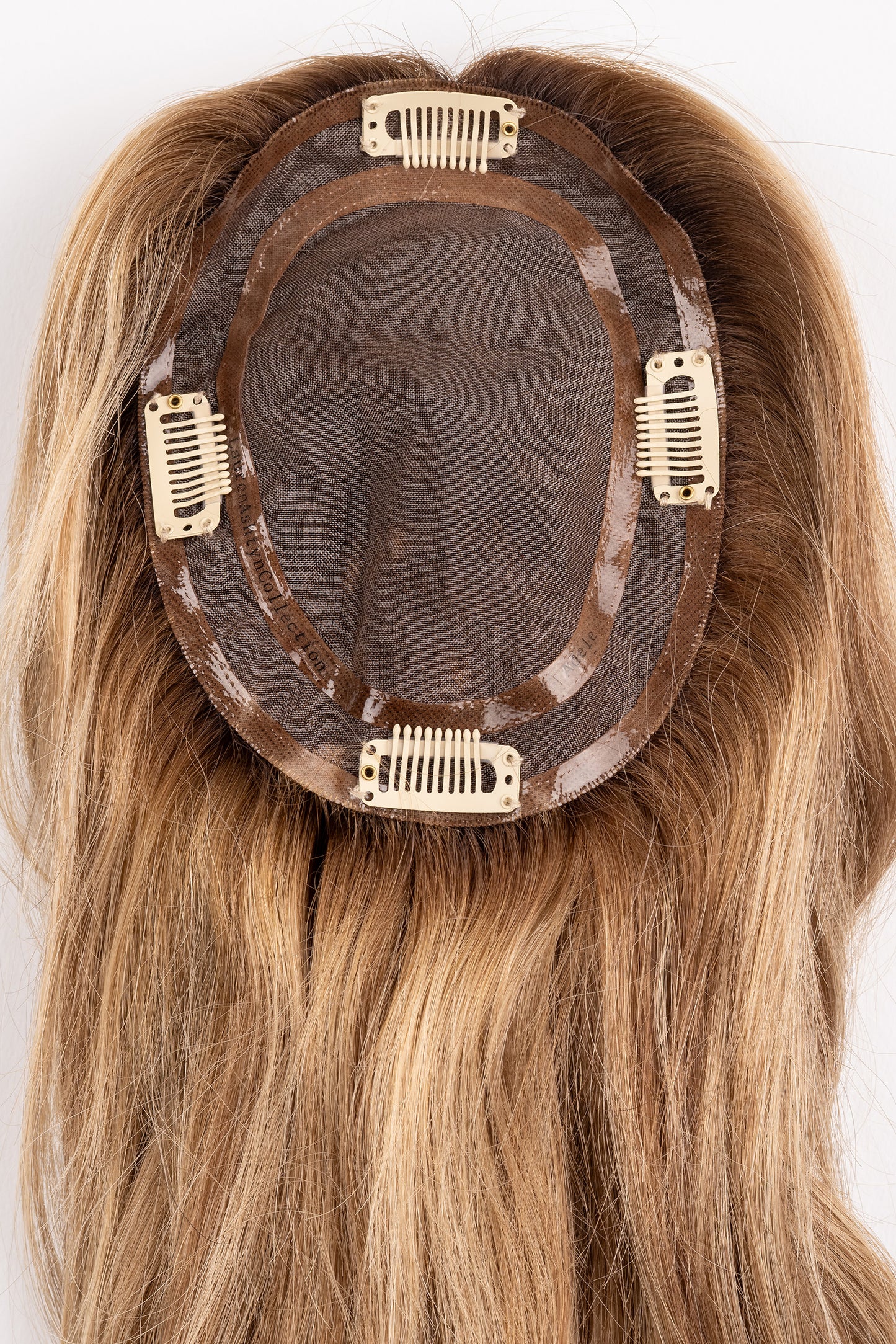 "Peach Glow" 12-18" Full Volume Topper