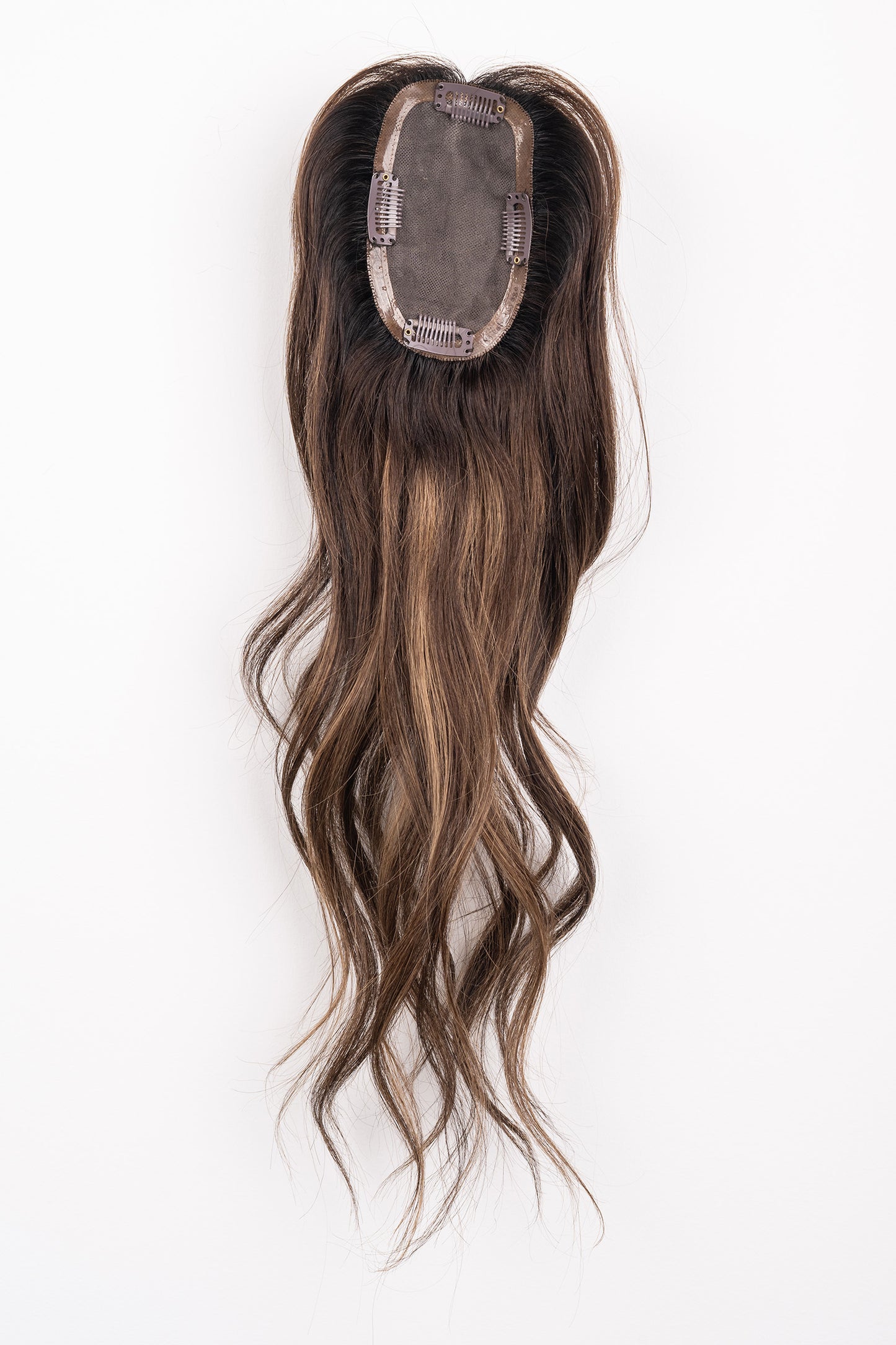 "Pink Mocha" 12-16" Light Volume Topper