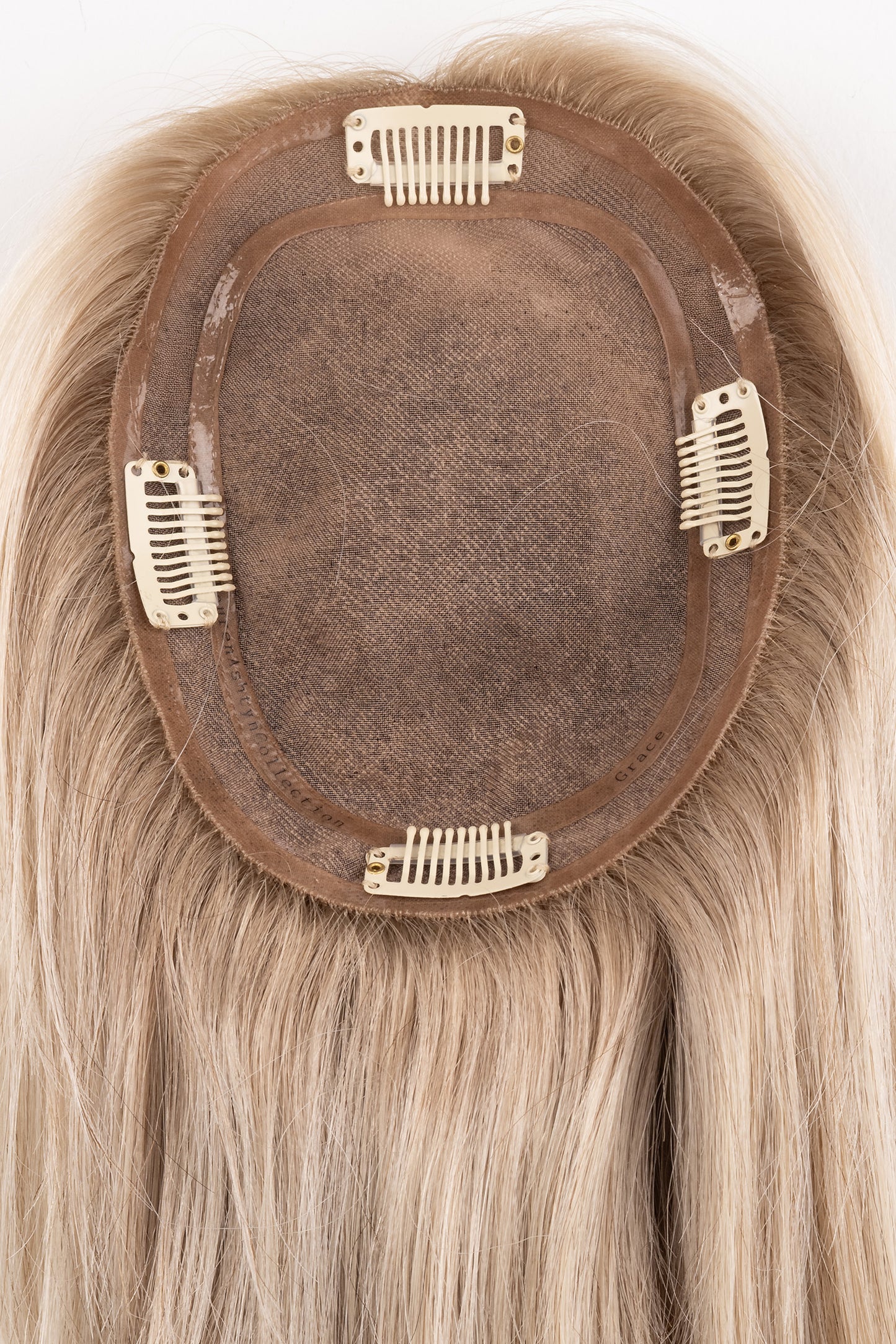 "Platinum Glow" 12-18" Full Volume Topper