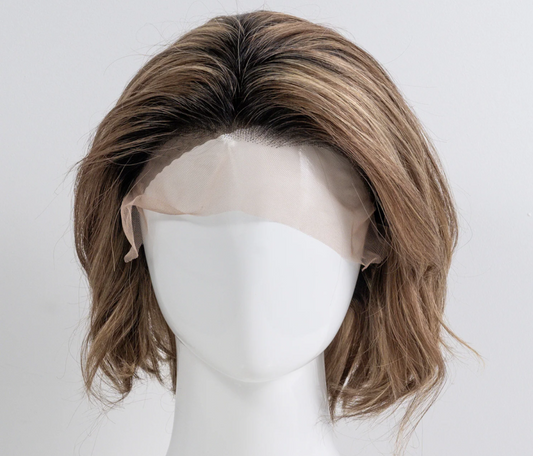 Image of the Lauren Ashtyn lace front human hair wig. Own image