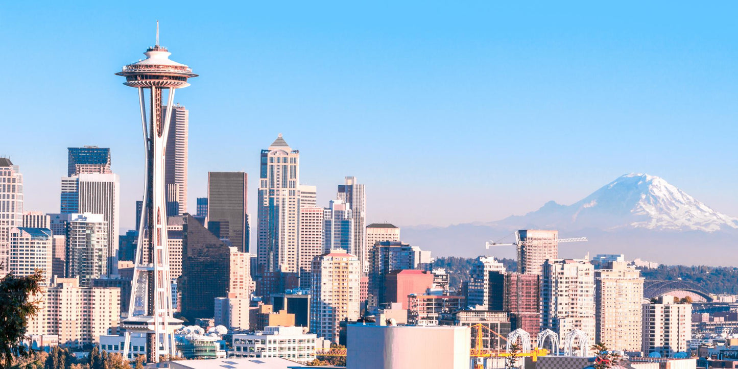Seattle skyline — The Lauren Ashtyn Collection pop-up hair salon