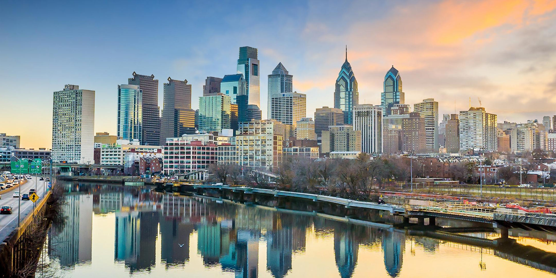 Philadelphia skyline — The Lauren Ashtyn Collection pop-up hair salon