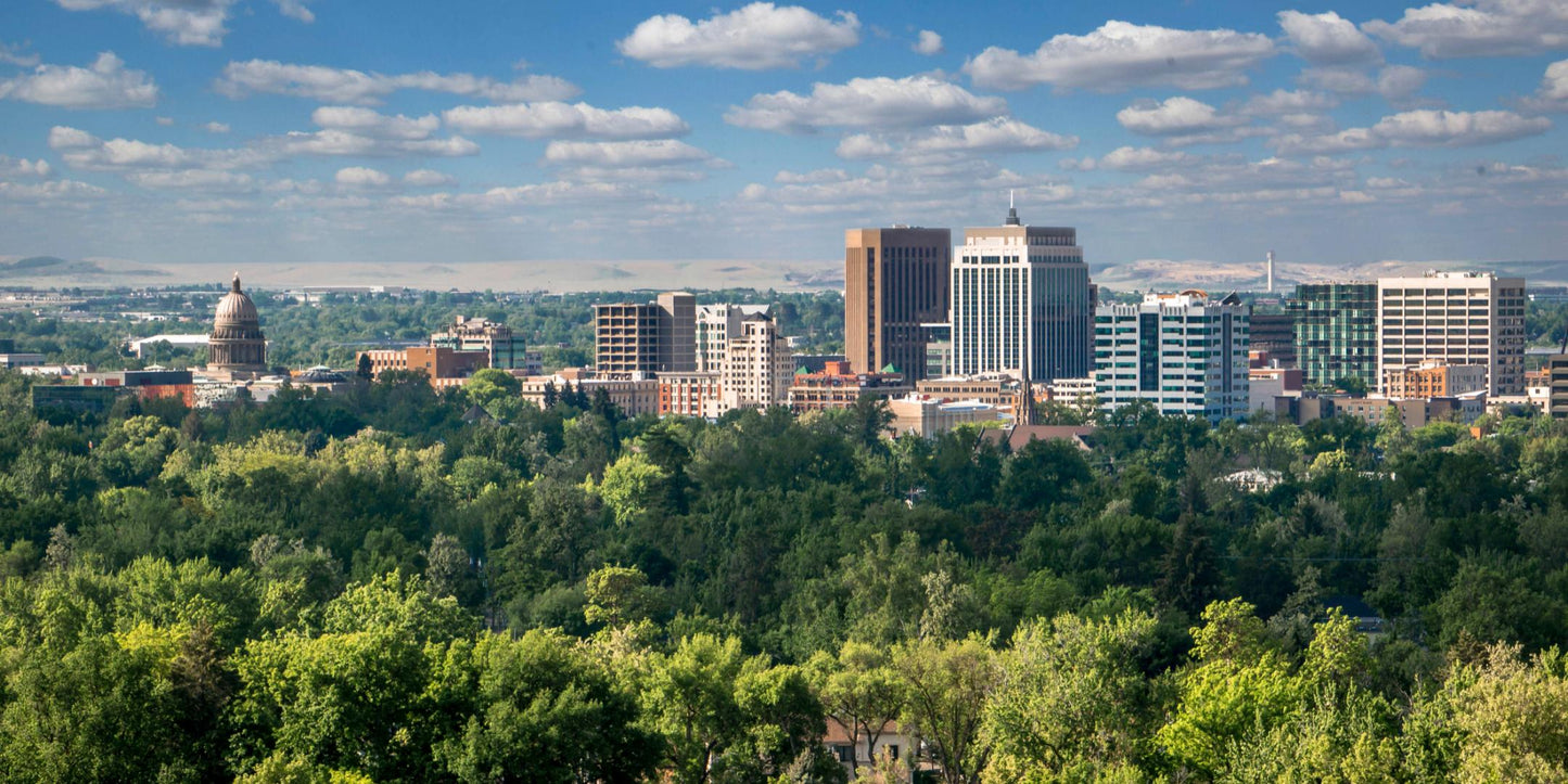 Boise skyline — The Lauren Ashtyn Collection pop-up hair salon