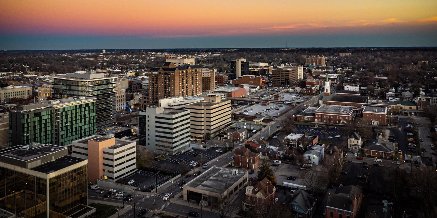 Lexington skyline — The Lauren Ashtyn Collection pop-up hair salon