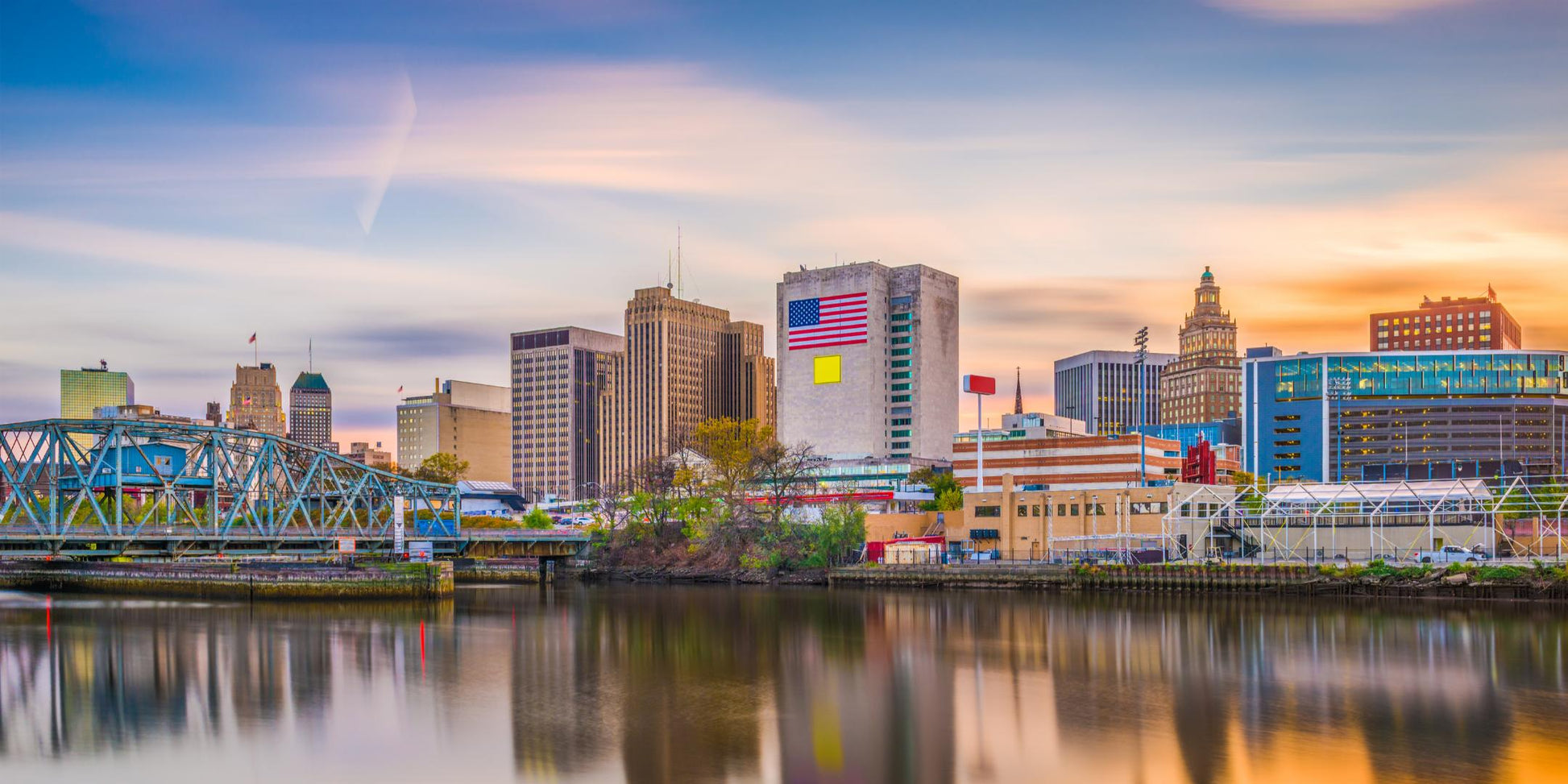 New Jersey skyline — The Lauren Ashtyn Collection pop-up hair salon