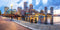 Boston Harbor skyline — The Lauren Ashtyn Collection pop-up hair salon