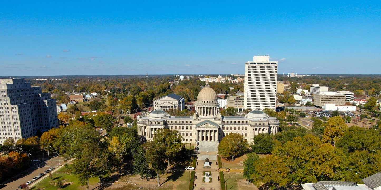 Jackson, Mississippi State Capitol — The Lauren Ashtyn Collection pop-up hair salon