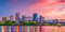 Little Rock skyline and Junction Bridge — The Lauren Ashtyn Collection pop-up hair salon