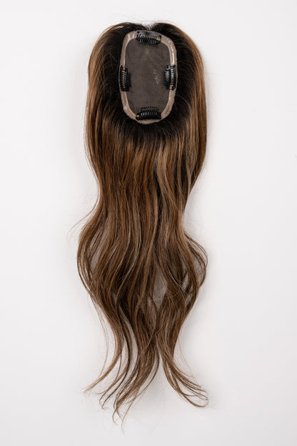 "Chestnut Glaze" 12-16" Light Volume Topper