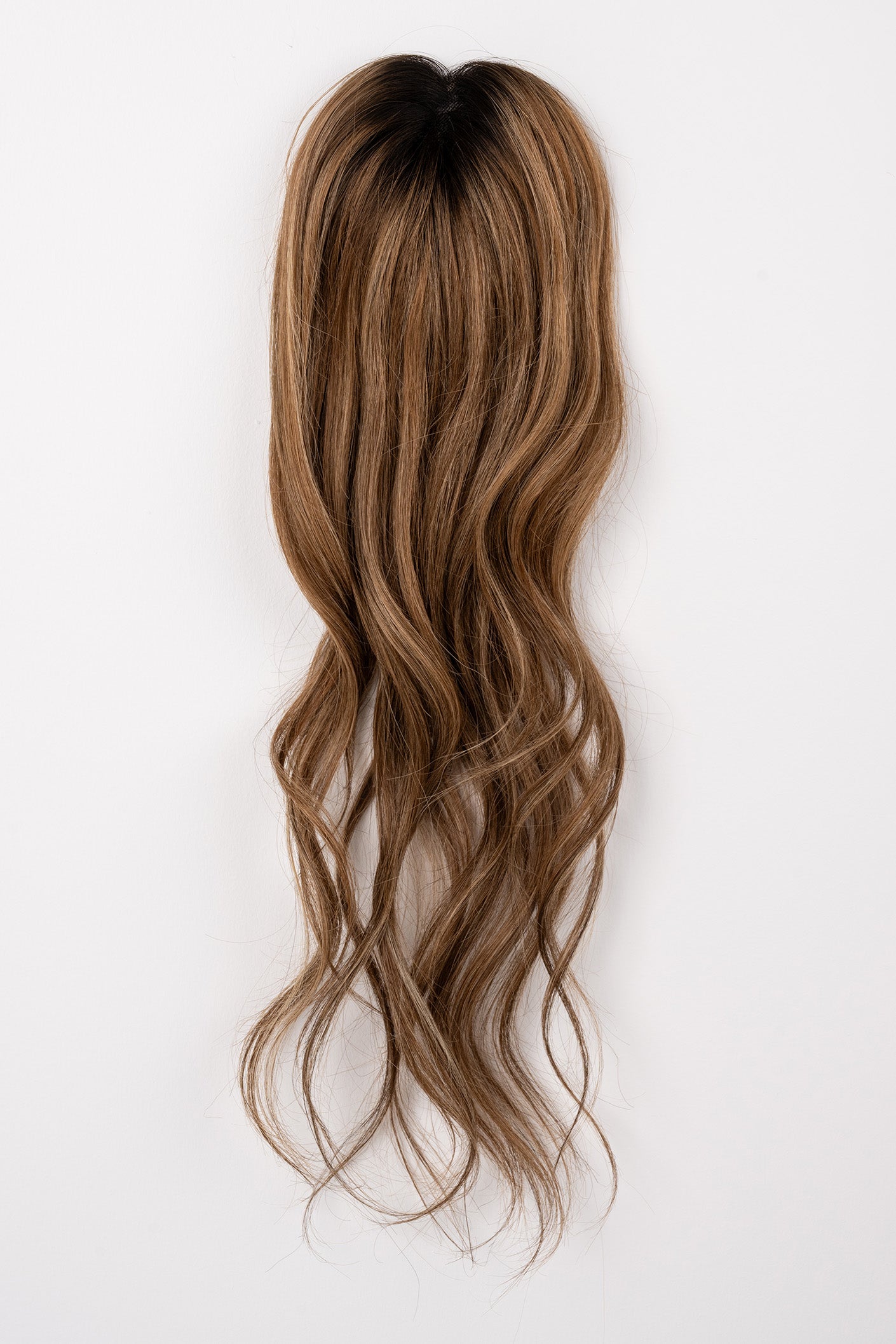 "Cinnamon Ganache" 12-16" Light Volume Topper