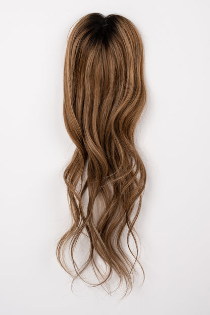 "Cinnamon Ganache" 12-16" Light Volume Topper