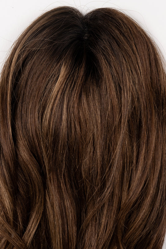 "Honey Drizzle" 12-18" Full Volume Topper