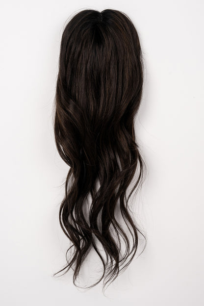 "Warm Vanilla Bean" 12-18" Full Volume Topper