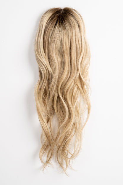 "Morning Fog Blonde" 12-18" Full Volume Topper