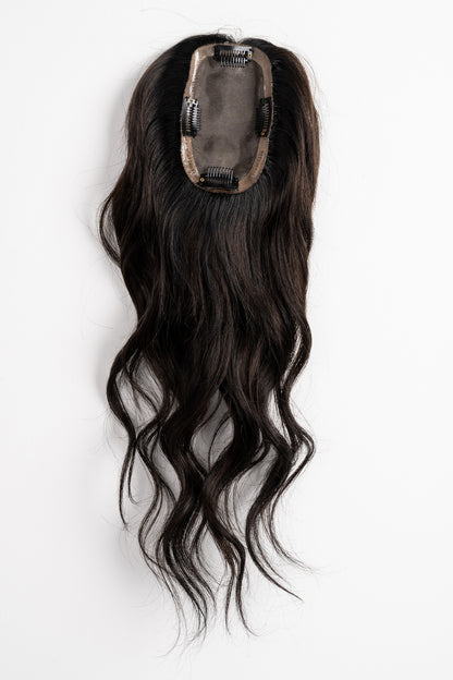 "Soft Truffle" 12-16" Light Volume Topper