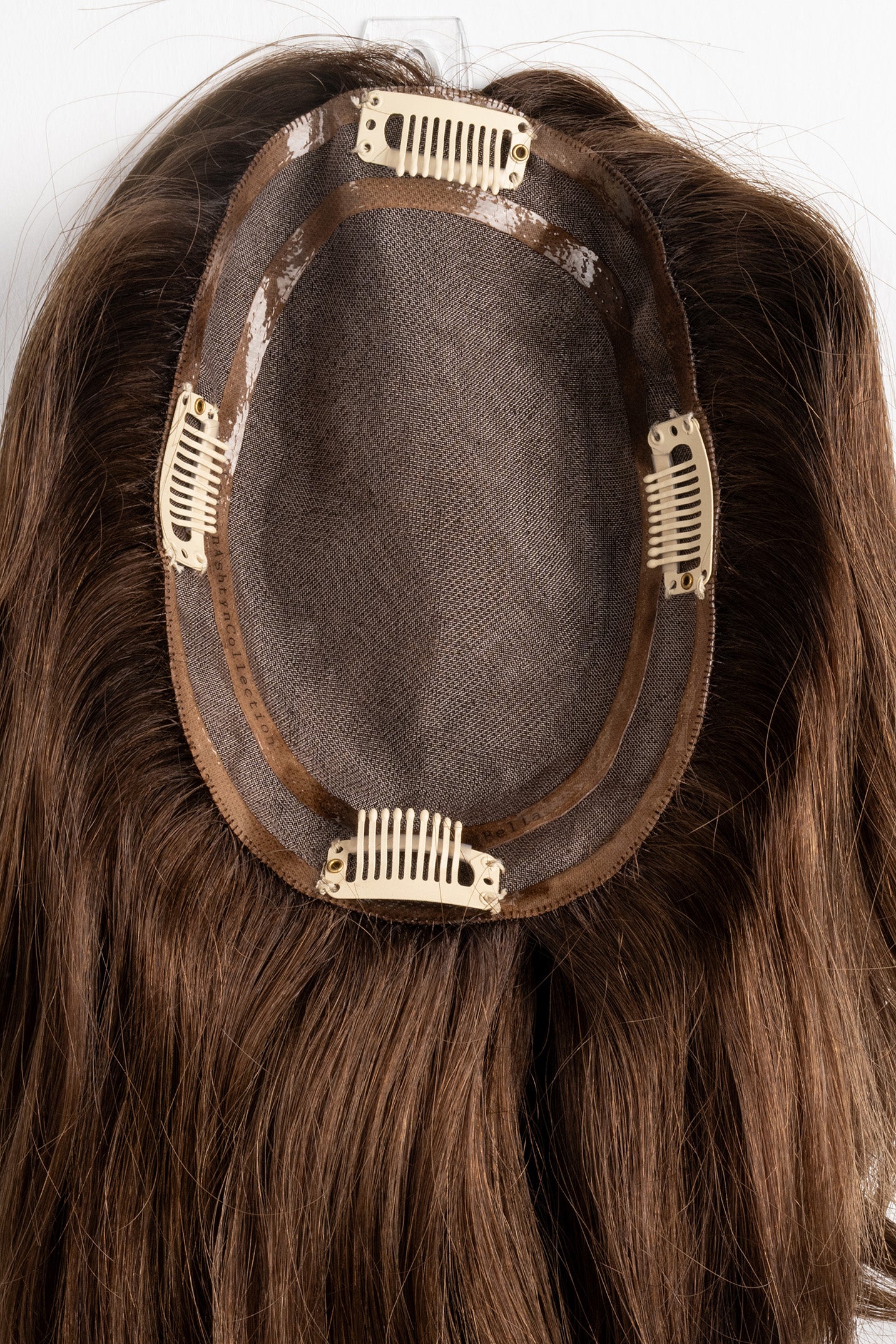 "Spiced Mocha" 12-18" Full Volume Topper