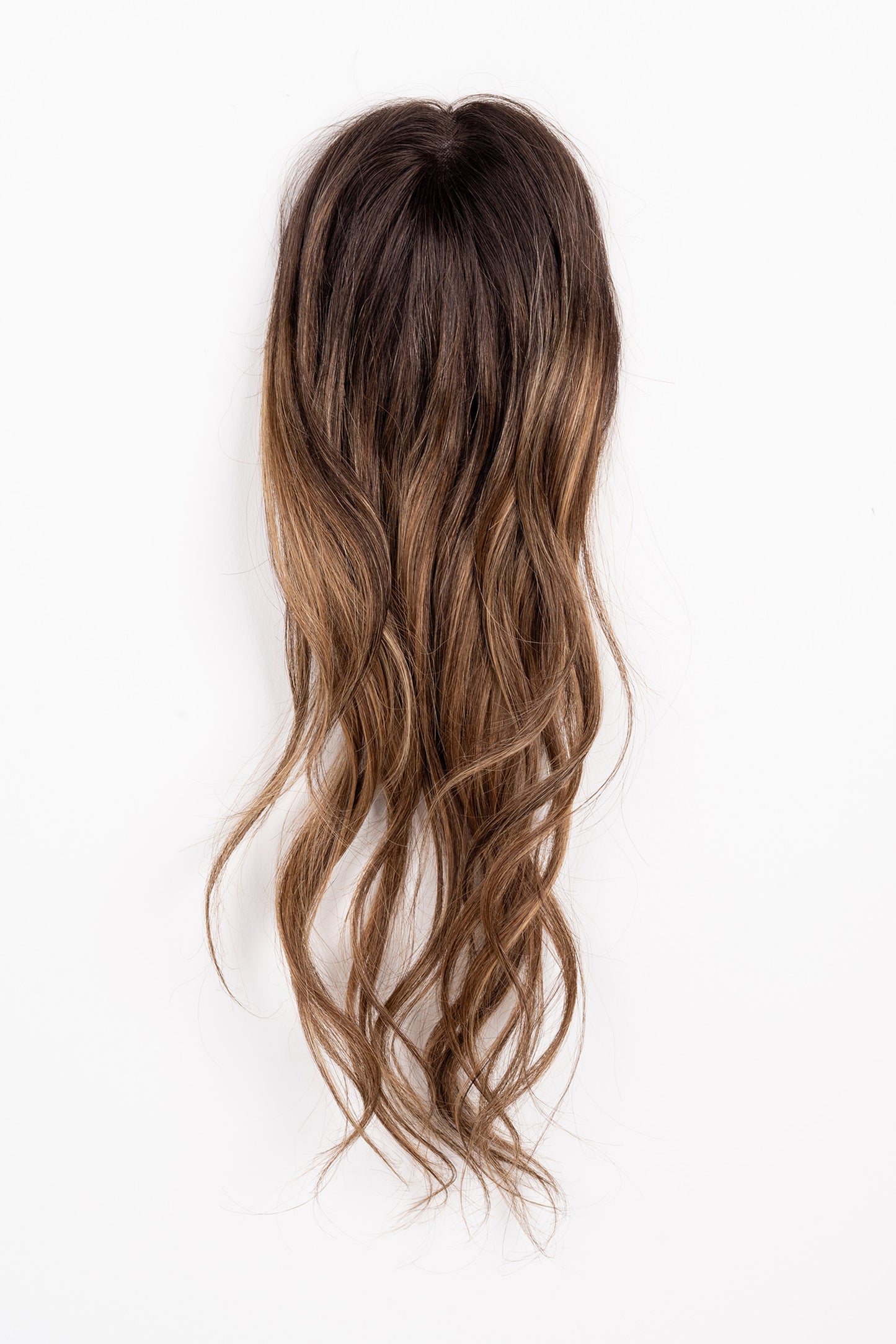 "Burnished Caramel" 12-16" Light Volume Topper