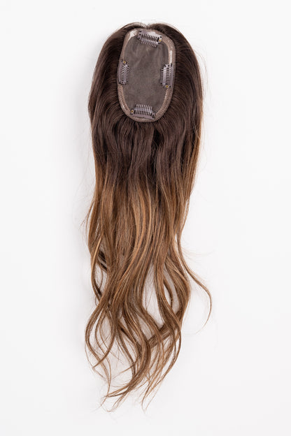 "Burnished Caramel" 12-16" Light Volume Topper
