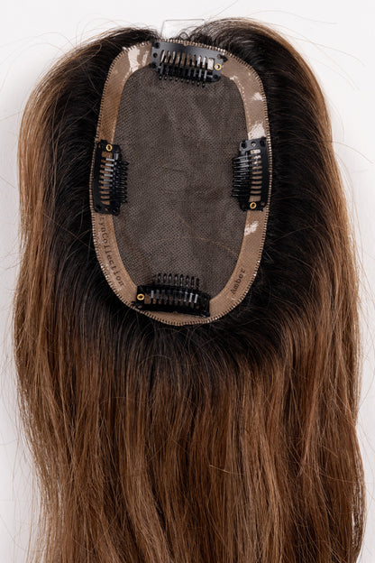 "Caramel Sable" 12-16" Light Volume Topper