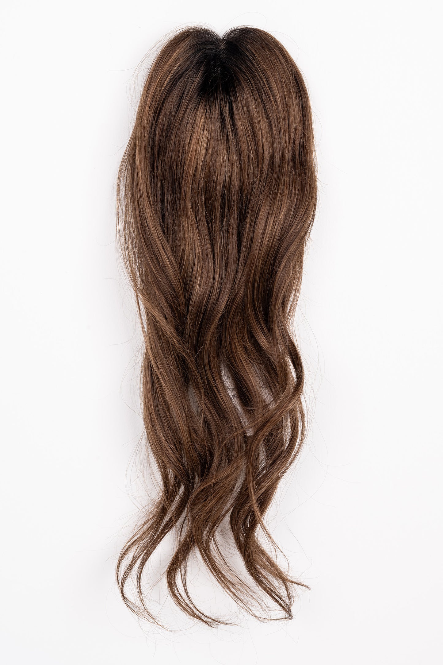 "Satin Mocha" 12-16" Light Volume Topper