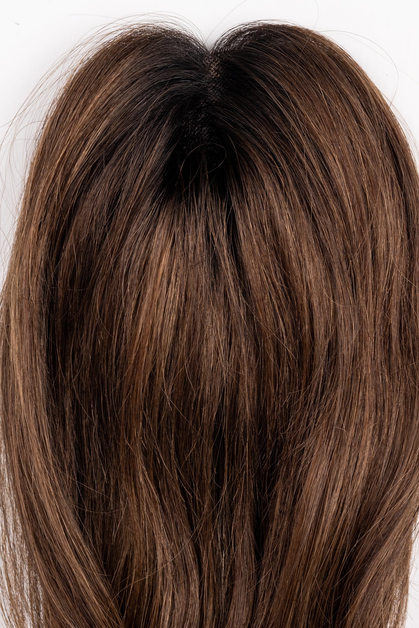 "Satin Mocha" 12-16" Light Volume Topper