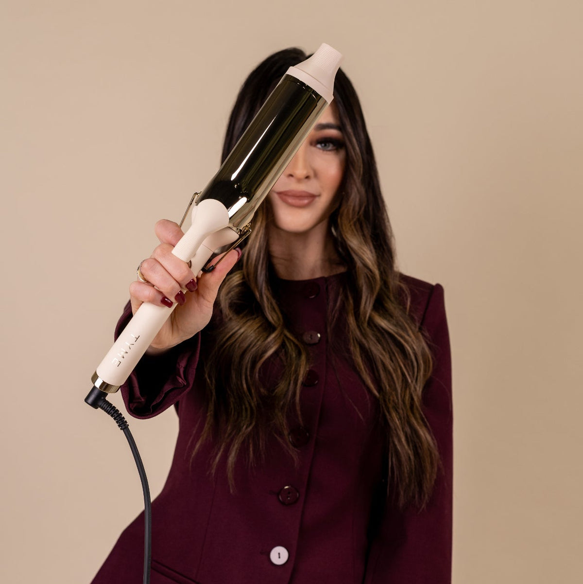 TYME 2" Best Curling Iron for Volume