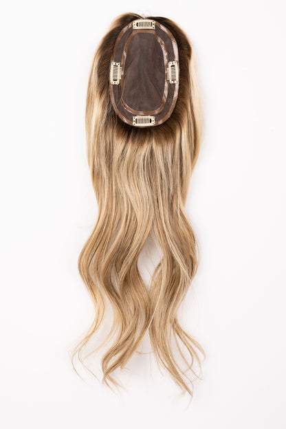 "Ambered Silk" 12-18" Full Volume Topper