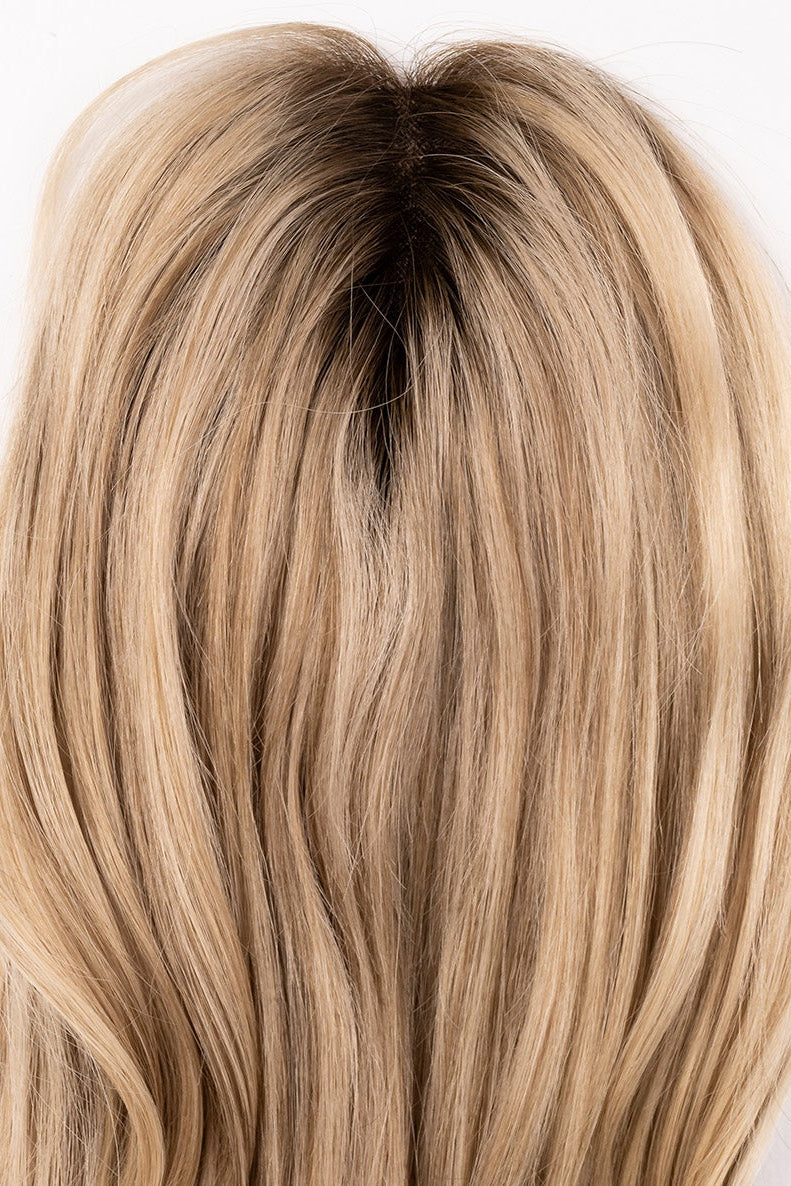 "Cognac Veil" 12-18" Full Volume Topper