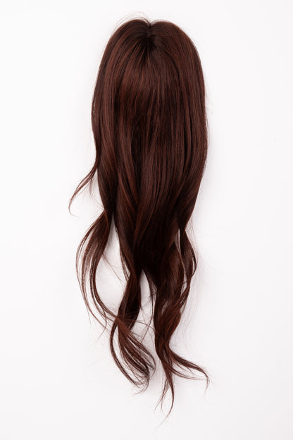 "Garnet Sheen" 12-18" Full Volume Topper