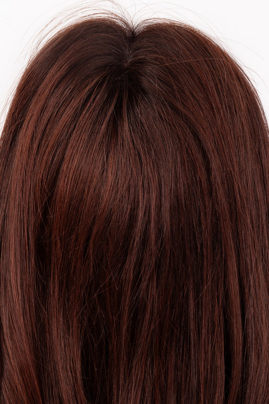 "Garnet Sheen" 12-18" Full Volume Topper