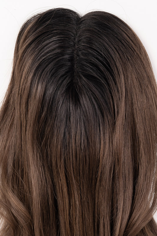 "Twilight Brunette" 12-18" Full Volume Topper