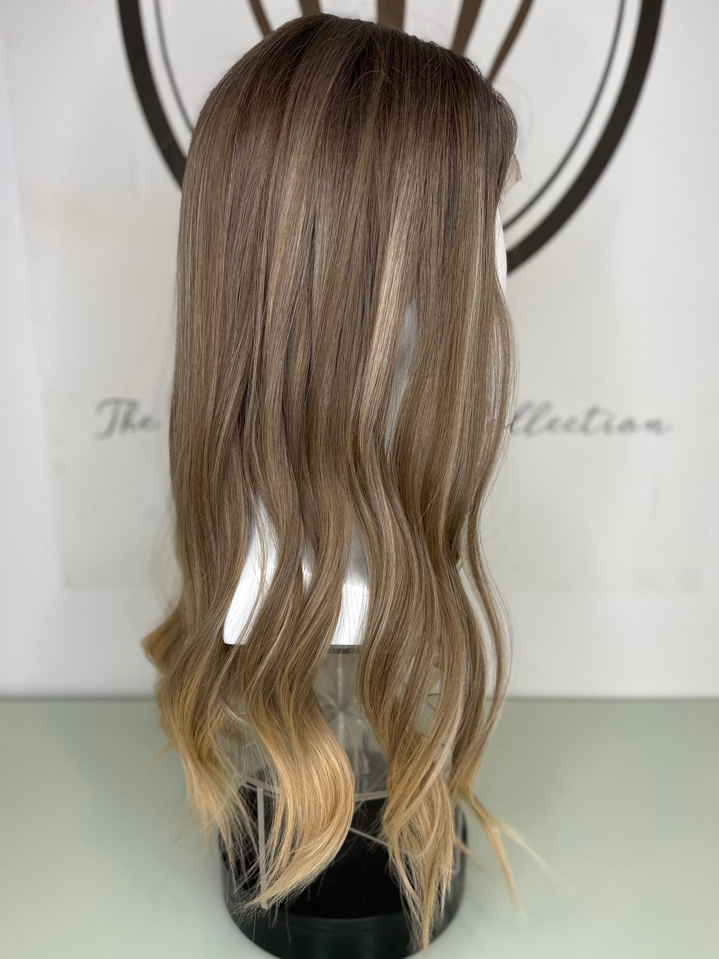 24" Luxe Long Hair Wig back view