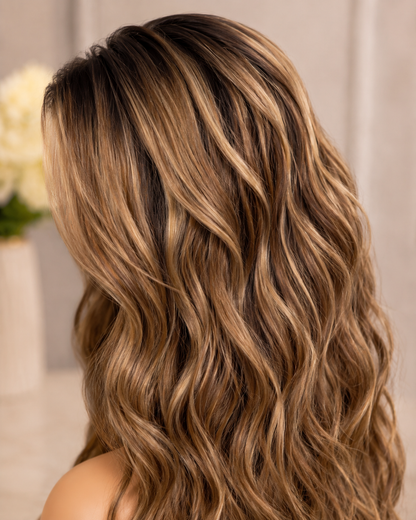 Lace Front Wig "Amber Balayage"