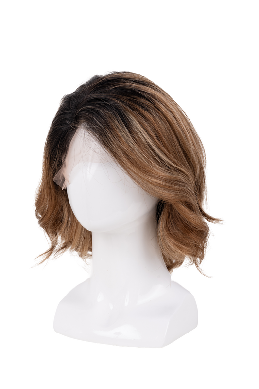 6-8" Lace Front Wig "The Amber Balayage"