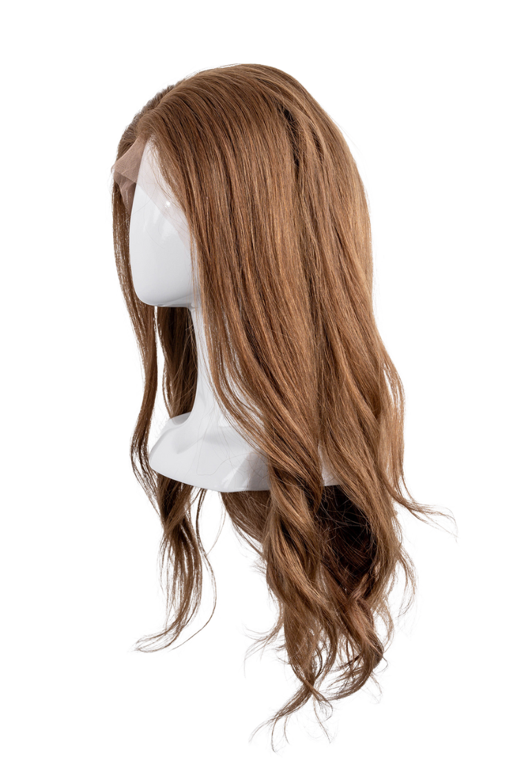 Buy human hair lace front wig 22”