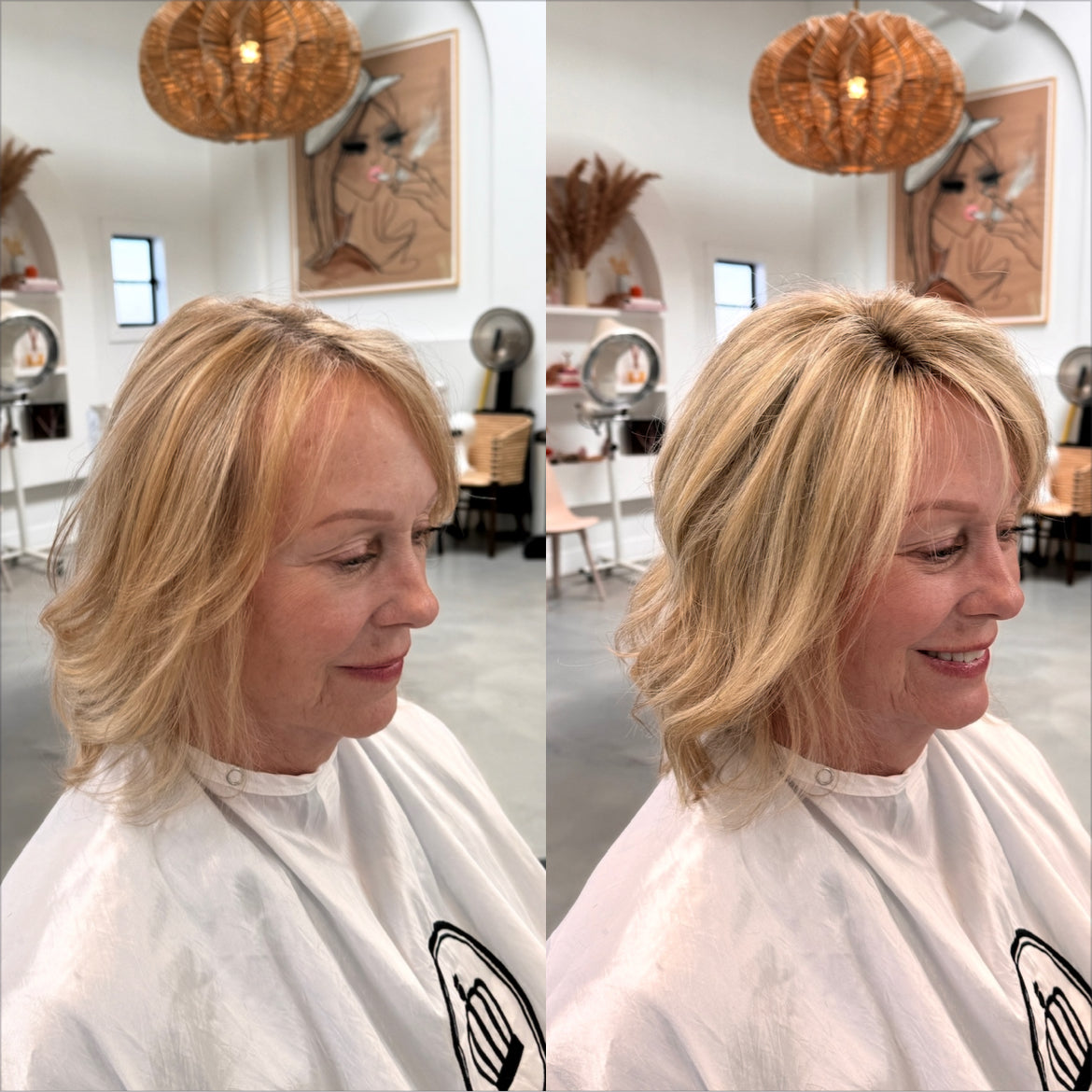 Elsie Light Volume Topper