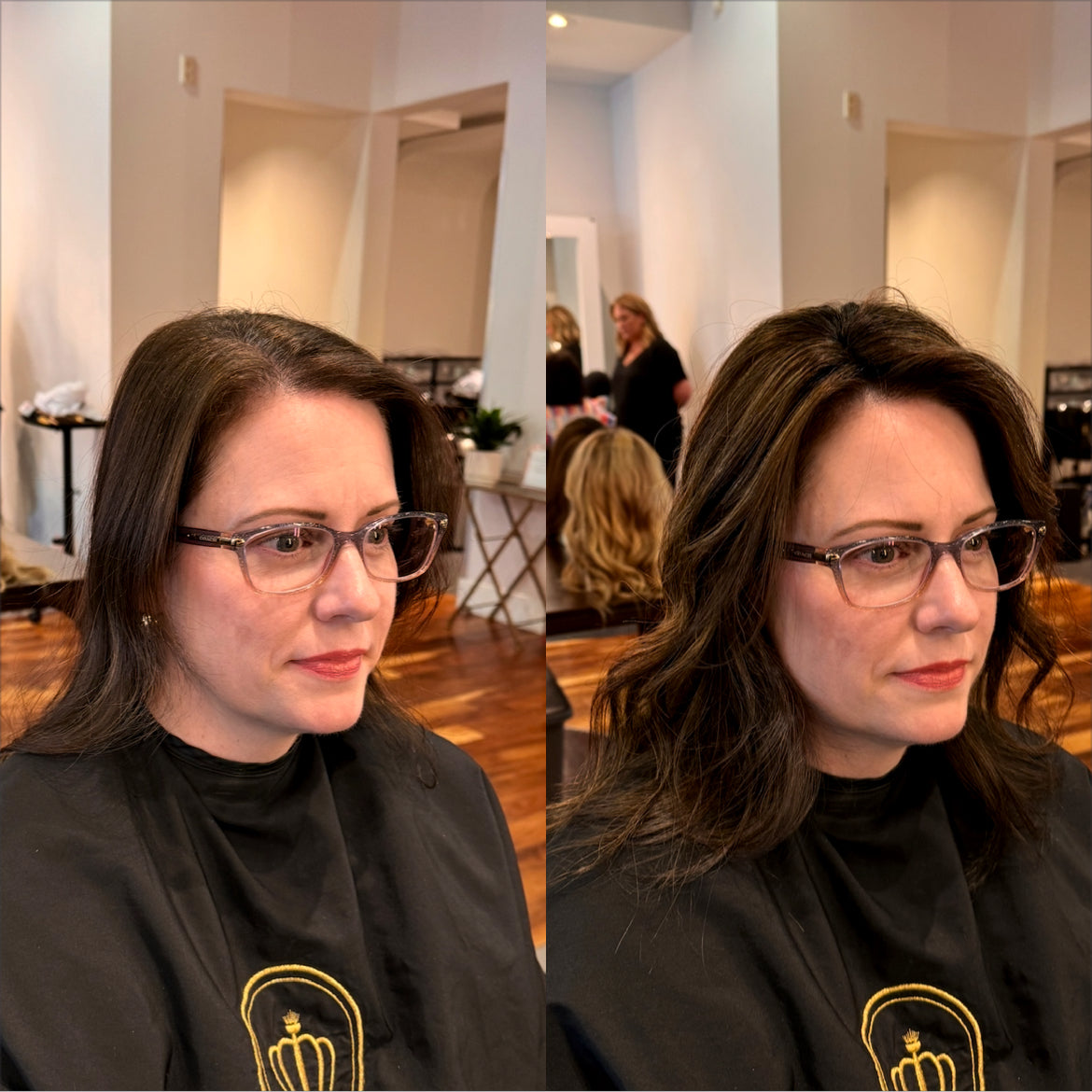 Audrey Balayage Light Volume Topper