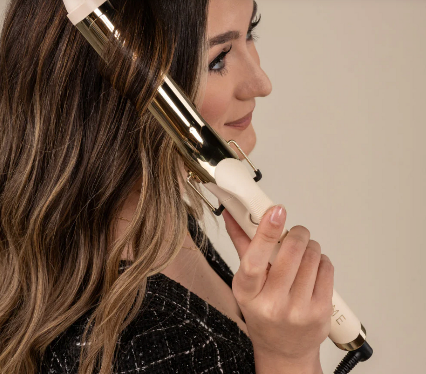 TYME 1.25 Best Curling Iron For Bouncy Curls