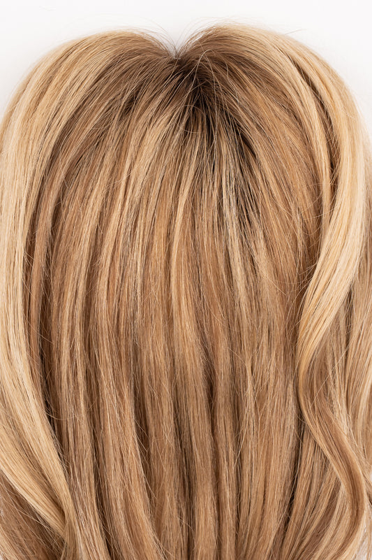 "Soft Berry Blonde" 12-18" Full Volume Topper