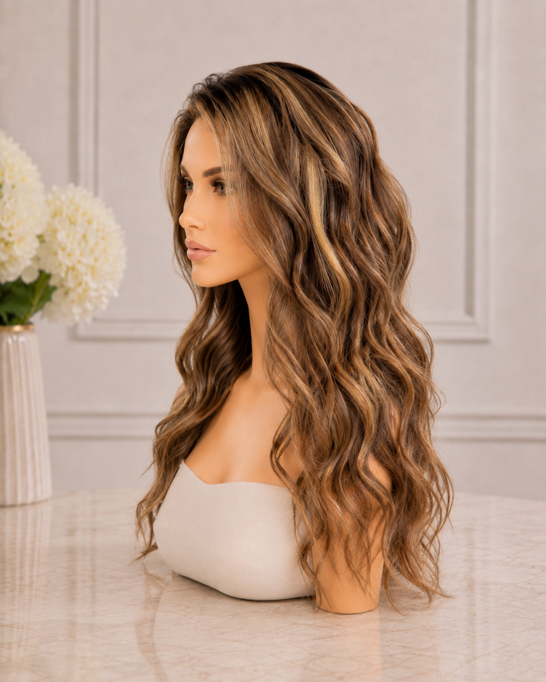 Lace Front Wig "Amber Balayage"