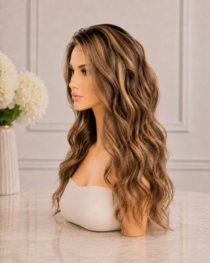 Lace Front Wig "Amber Balayage"