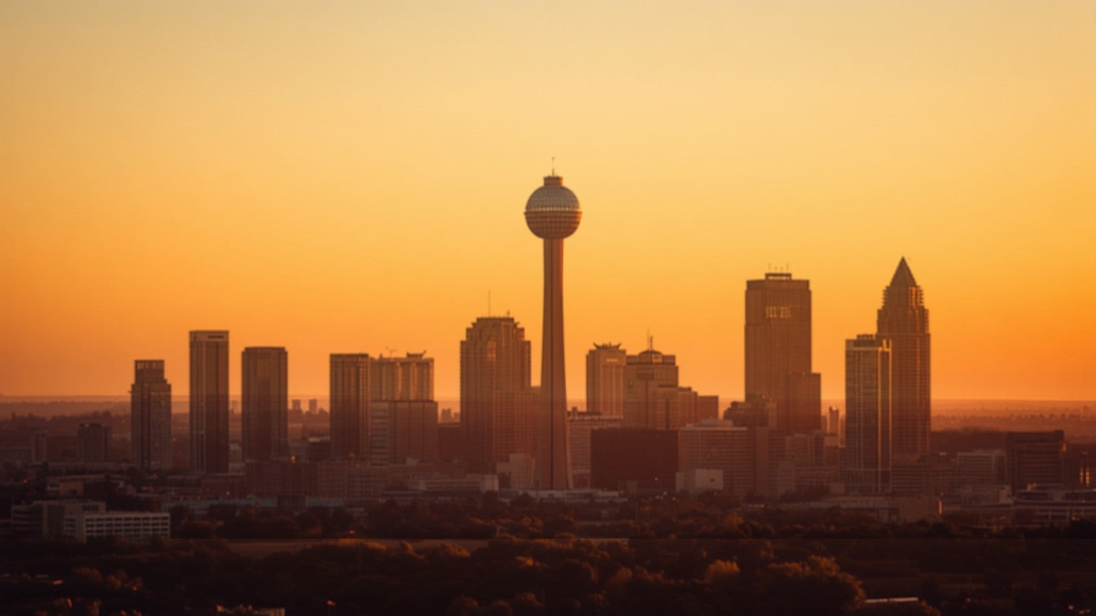 Dallas skyline — The Lauren Ashtyn Collection pop-up hair salon