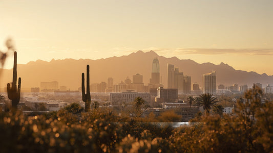 Phoenix skyline — The Lauren Ashtyn Collection pop-up hair salon for human hair toppers, wigs and extensions